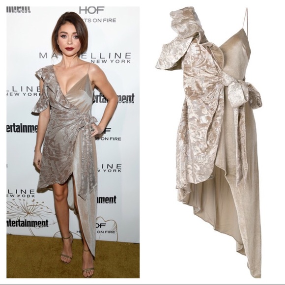 Self-Portrait Dresses & Skirts - NEW Self-Portrait Devore velvet wrap dress